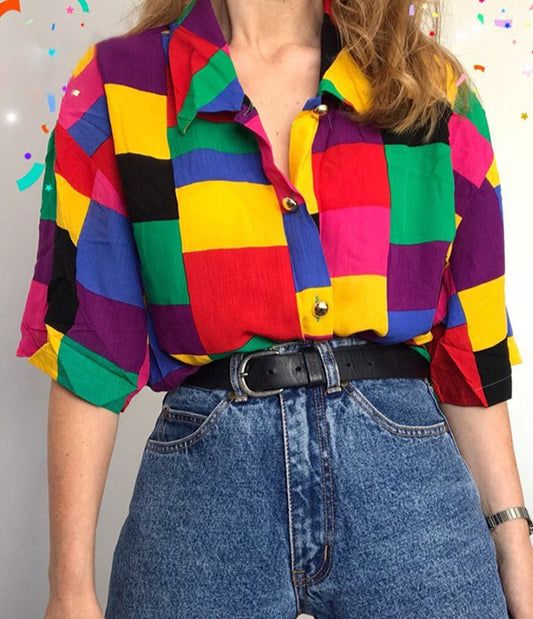 Juno Colorful Blouse
