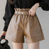 Rhea Leather Shorts