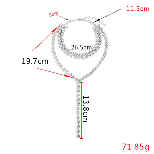 Gia Crystal Necklace