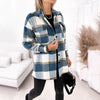 Elle Check Collared Outerwear
