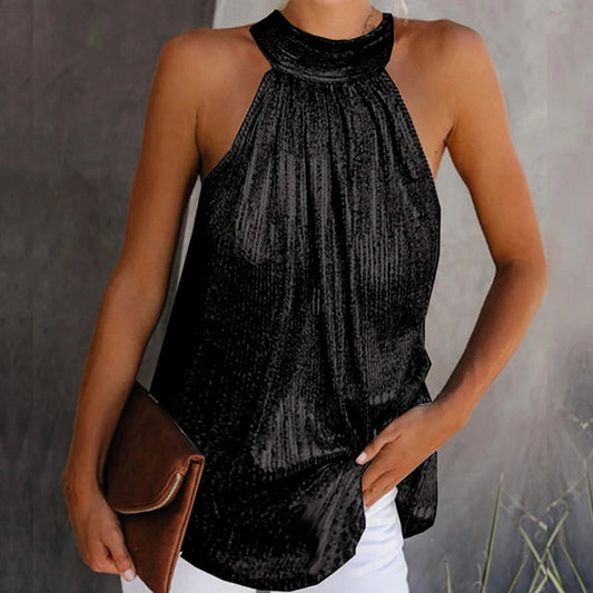 Luna Neck Tank Top