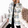 Elle Check Collared Outerwear