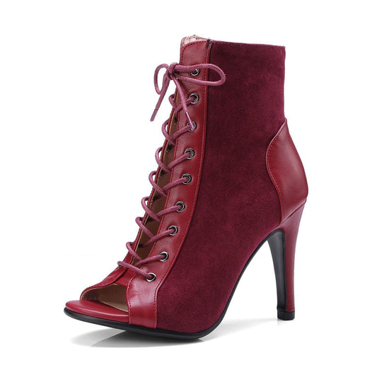 Mira Suede Heels