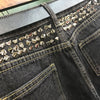 Kira Beading Denim Shorts