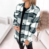 Elle Check Collared Outerwear