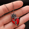 Lorven Roseheart Necklace