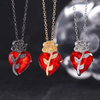 Lorven Roseheart Necklace