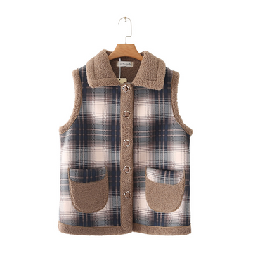 Navure Plaid Vest