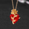Lorven Roseheart Necklace