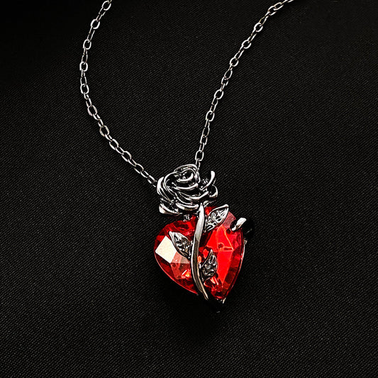Lorven Roseheart Necklace