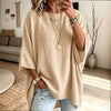 Maren Oversized Cape Knit Top