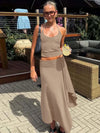 Paloma Backless Skirt Set