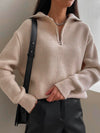 Zara Zipper Sweater