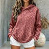 Coralie Leopard Fleece Hoodie