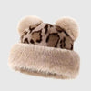 Suki Bear Ear Faux Fur Beanie