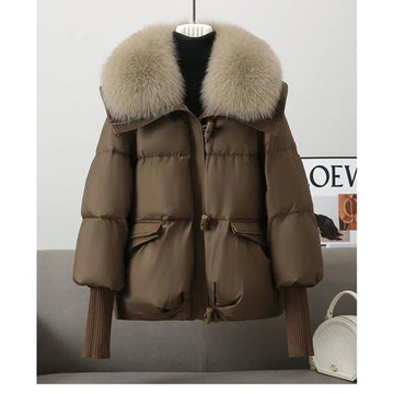 Diana Fur Collar Coat