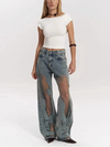 Siena Distressed Ripped Jeans