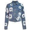 Talia Print Denim Jacket