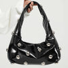 Faye Rivet Shoulder Bag