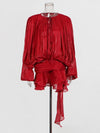 Kira Blouse Mini Dress