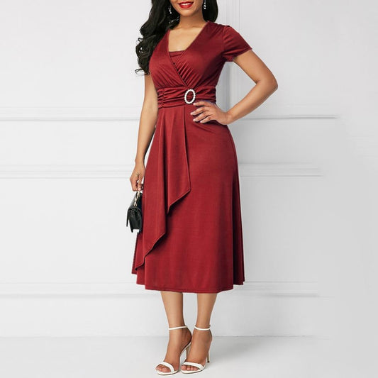 Diana Asymmetric Dress
