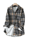 Kira Velvet Plaid Shirts