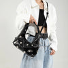 Faye Rivet Shoulder Bag