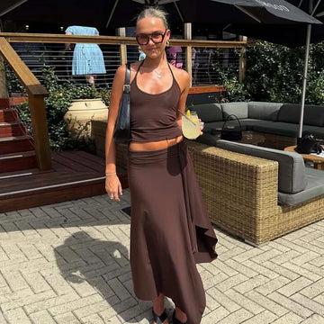 Paloma Backless Skirt Set
