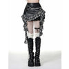 Hazel Leather Splicing Shorts
