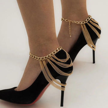 Gia Alloy Ankle Chain