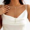 Diana Rhinestone Choker Necklace