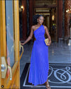 Gia Shoulder Pleated Dress