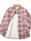 Kira Velvet Plaid Shirts