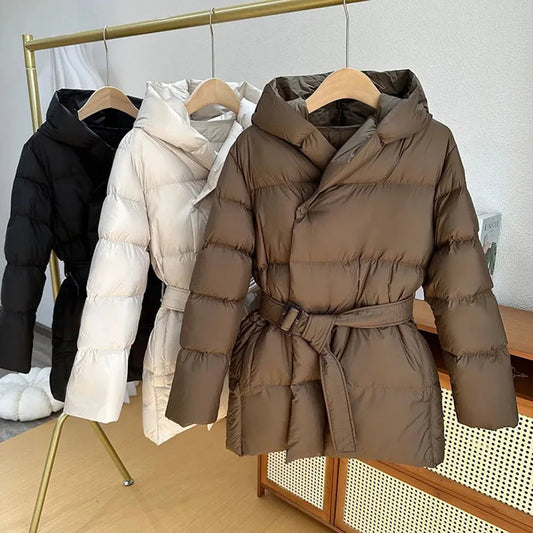 Gia Hooded Down Jacket