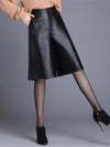 Mira Leather Bermuda Shorts