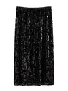 Mira Sequin Black Skirt