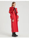 Hazel Long Ruffled Coat