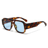 Zola Retro Rectangle Sunglasses
