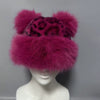 Suki Bear Ear Faux Fur Beanie