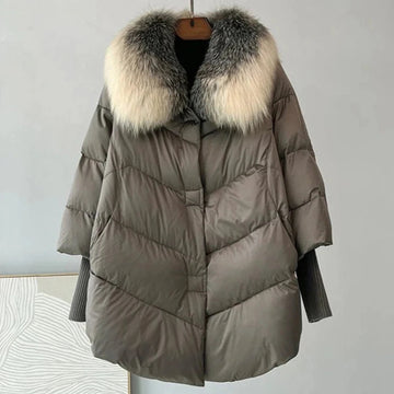 Siena Fur Down Jacket
