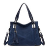 Faye Suede Handbag