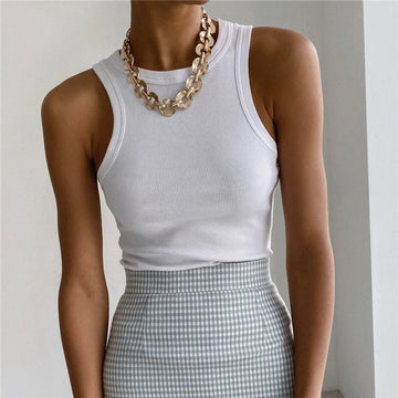 Olive Casual Tank Top