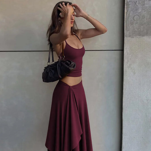 Paloma Backless Skirt Set