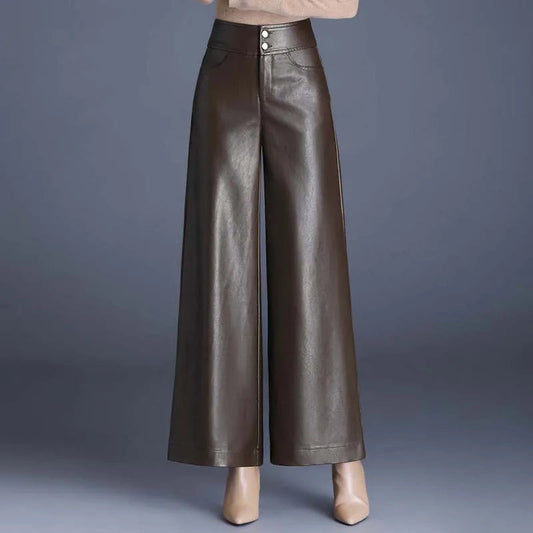 Hazel Leather Pants