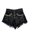Faye Rhinestone Full Diamonds Shorts