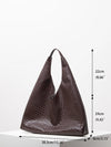 Luna Leather Woven Bag