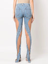 Kira Rise Mesh Skinny Jeans