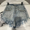 Faye Rhinestone Full Diamonds Shorts