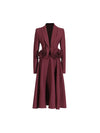 Luna Burgundy Two Piece Set