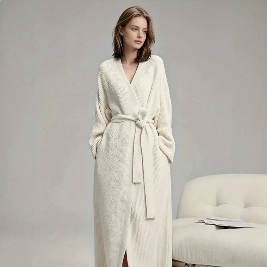 Cassia Plush Wrap Robe